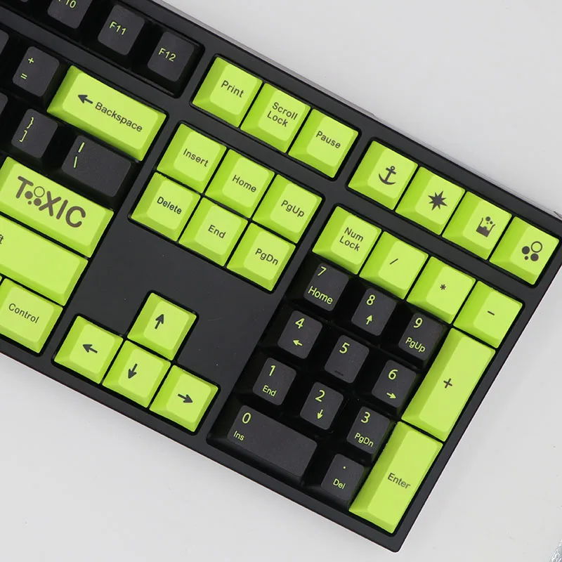 BGKP txic Ethermal Dye сублимационные шрифты PBT keycap для механической клавиатуры 61/64/68/84/87/104