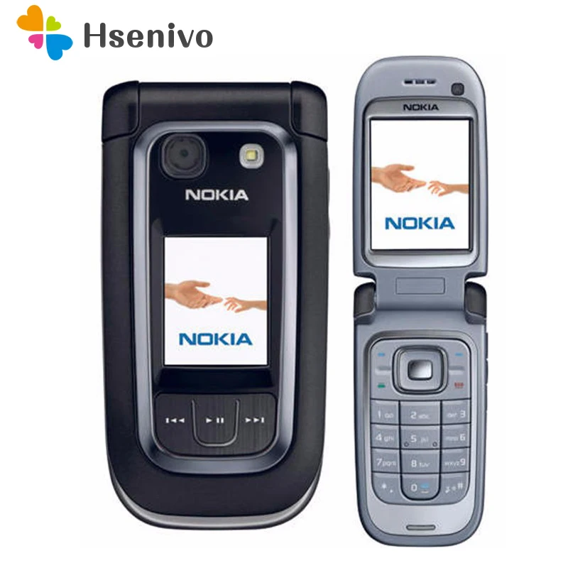 Восстановленный Оригинальный разблокированный телефон Nokia 6267, 6267, четырехдиапазонный, русская клавиатура, Восстановленный, бесплатная дос...