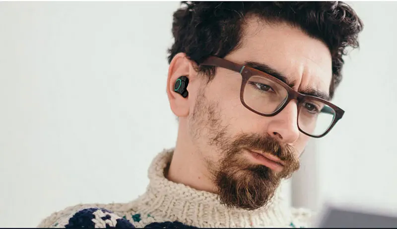 TWS беспроводные bluetooth-наушники Handsfree Стерео Водонепроницаемая bluetooth-гарнитура со встроенным HD микрофоном и зарядным устройством