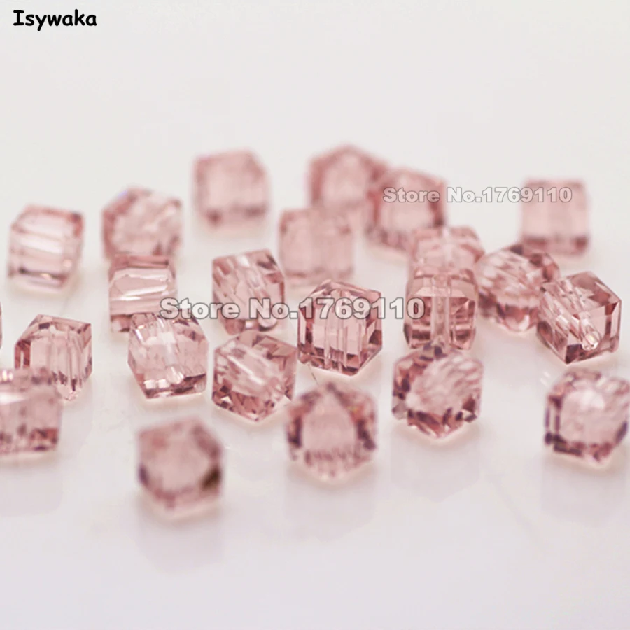 

Прозрачные бусины Isywaka, квадратные, 4 мм, 100 шт.