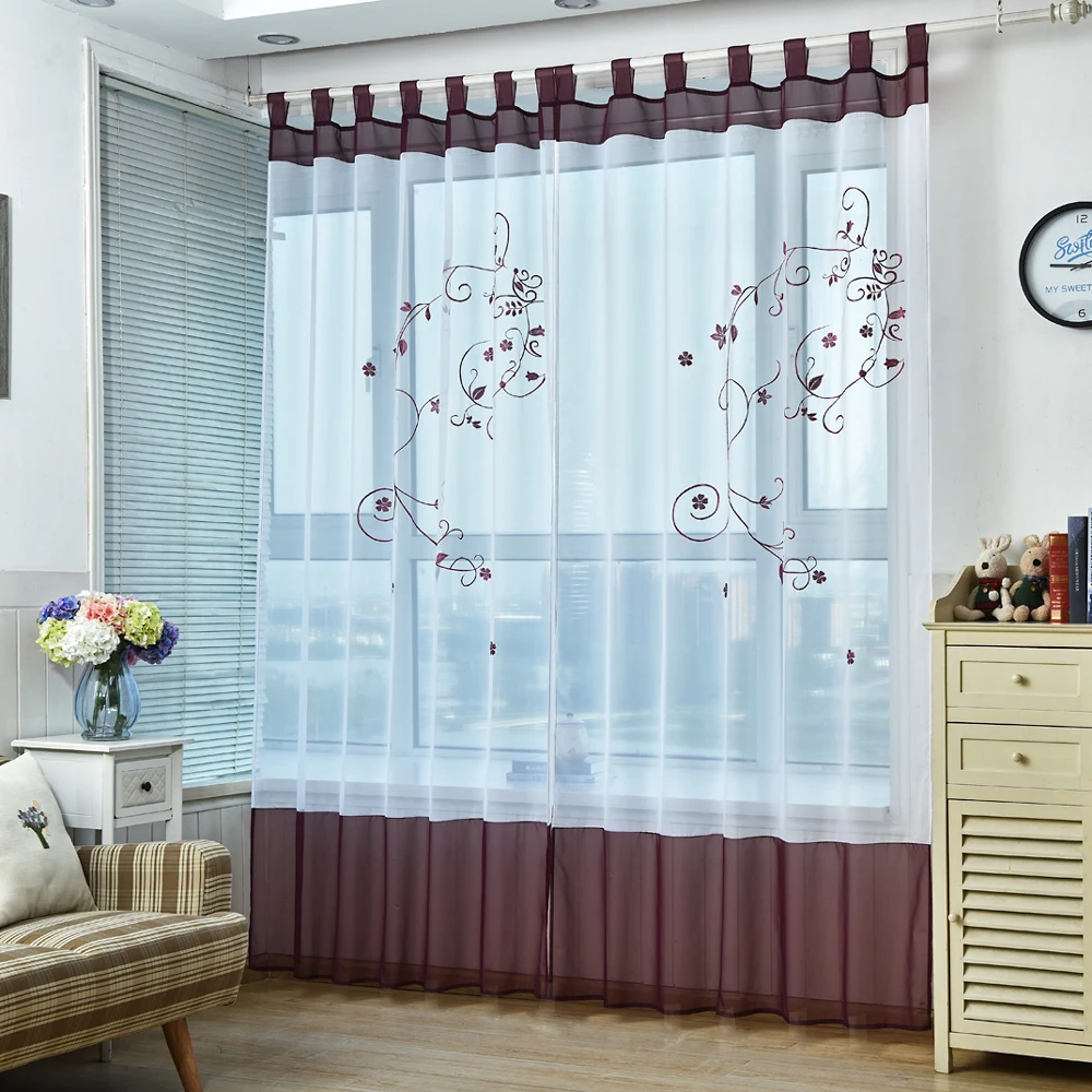 Тюль короткая надставить