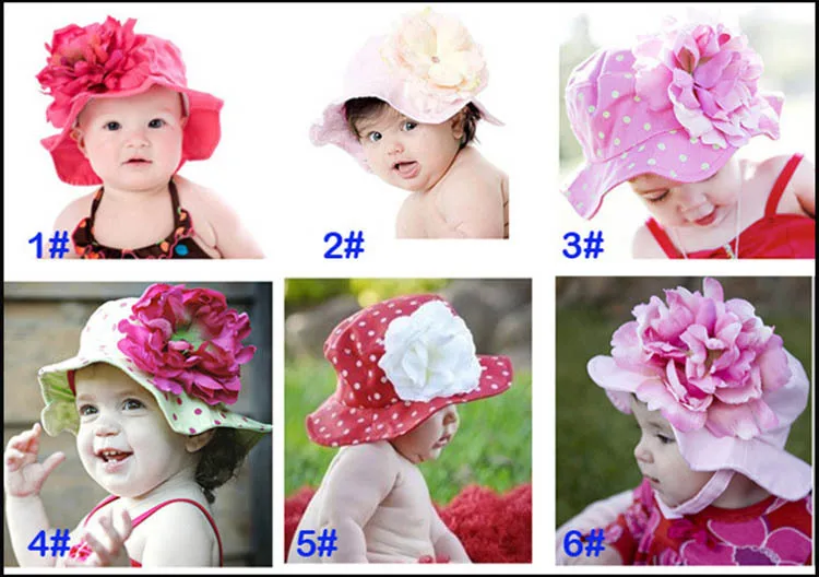 baby Boutique Ruffle Ribbon Bow Summer Sun Hat | Тематическая одежда и униформа