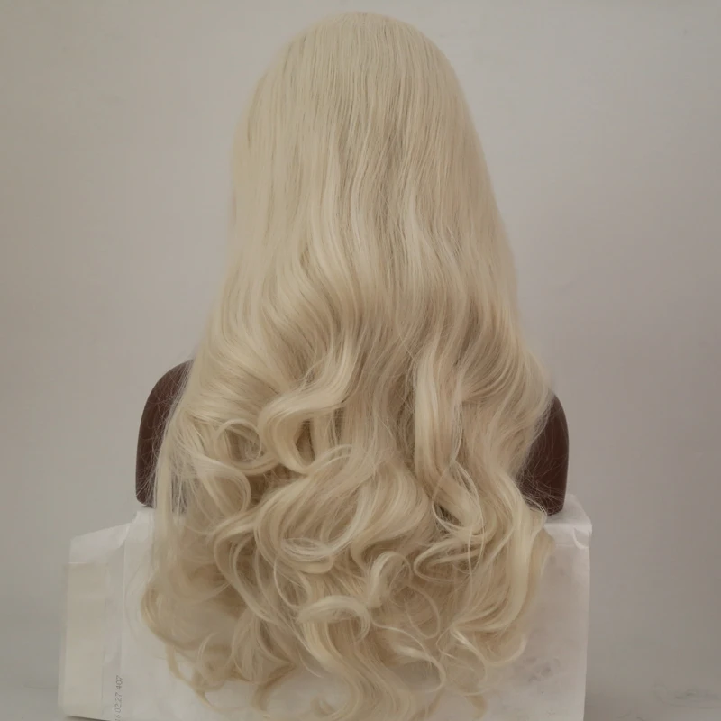 Харизма блонд парик 26 дюймов длинные объемные волны синтетические парики на