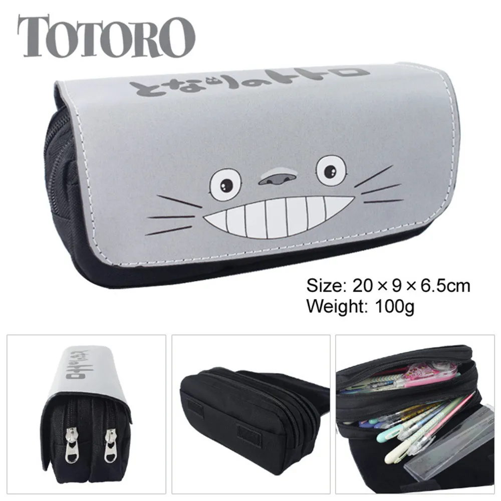 Material Escolar 6 Kawaii Cute Cartoon Multifunction Large Capacity Canvas School Pencil Case Student Stationery Estuches Fine | Канцтовары