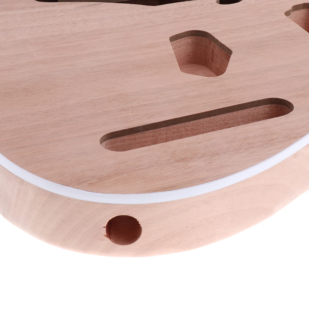 Деревянный незавершенный электрогитара тела для Telecaster гитары diy части