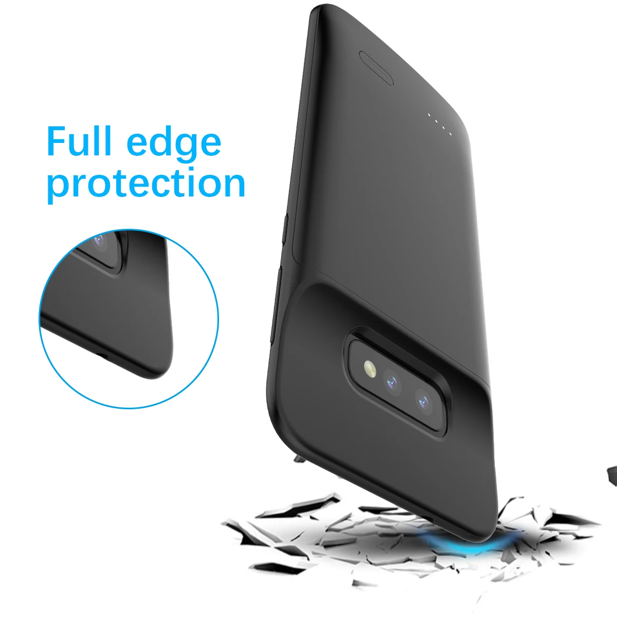 Для samsung Galaxy S10E Батарея Зарядное устройство Дело 4700 mAh внешнего резервного Мощность Bank Зарядка чехол для samsung S10e S10 E чехол тонкий