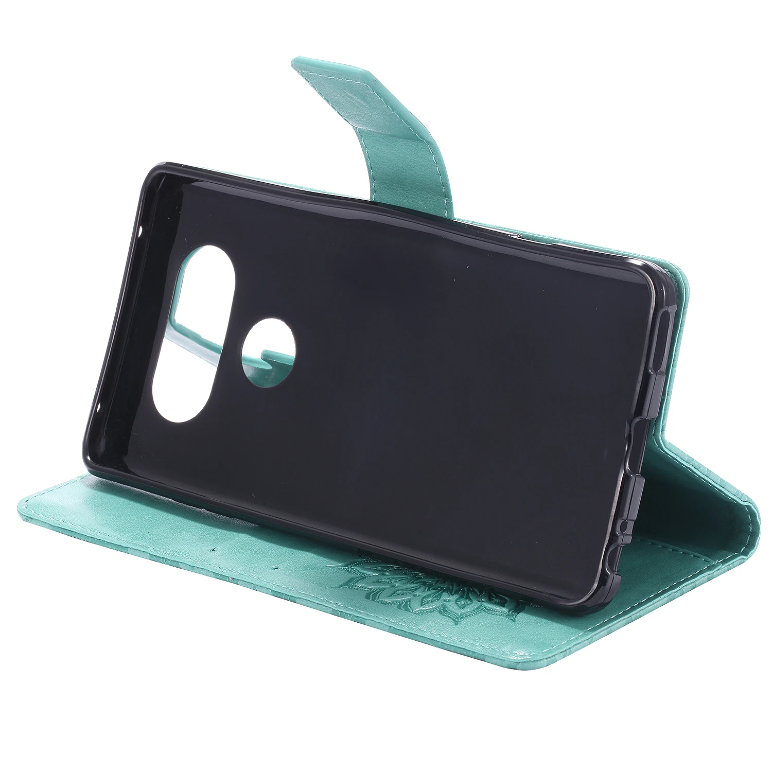 Embossing Leather Case For LG V20 Cover Magnetic Flip Card Slots Mobile Phone Cases LGV20 H 990 990DS 918 F800S Shell | Мобильные
