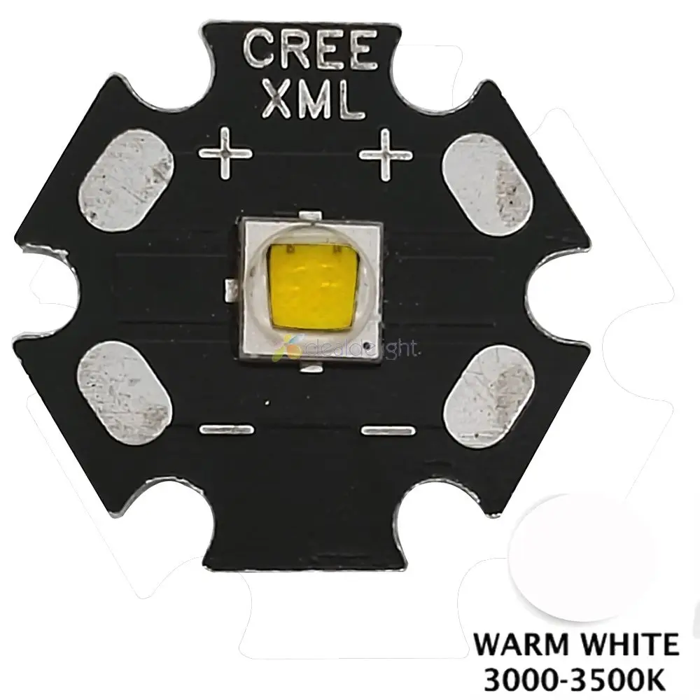 1 шт. CREE XML2 светодиодный XM-L2 T6 U2 5050 10 Вт белый Нейтральный Теплый белый фонарик чип лампы Красный Зеленый Синий УФ высокой мощности Светодиодный излучатель