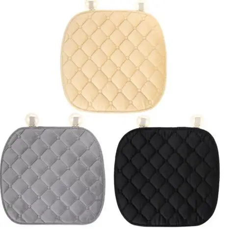 Универсальный нескользящий коврик для сиденья автомобиля protaплюшевый черный