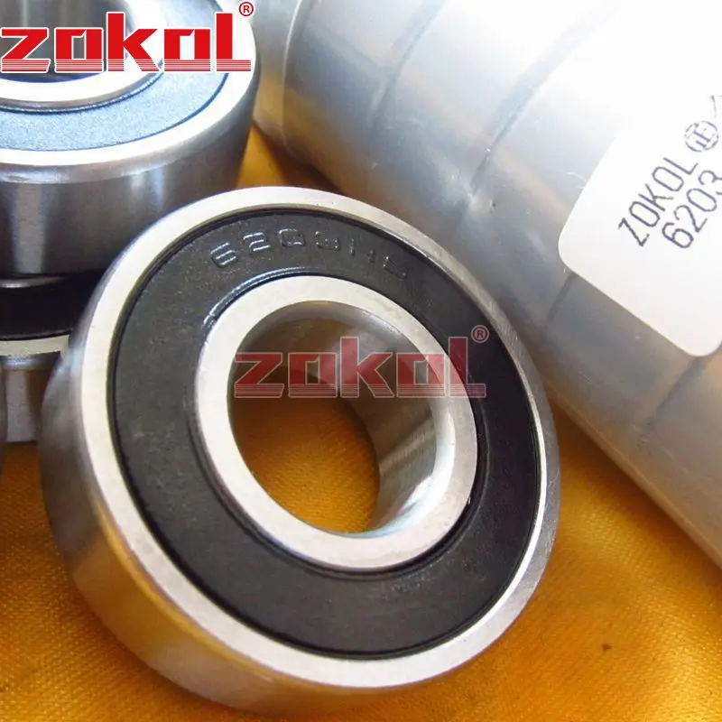 ZOKOL 6203RS подшипник 6203 2RS RS Z1 180203 шарикоподшипником 17*40*12 мм|bearing 6203|bearing 2rsbearing bearing |