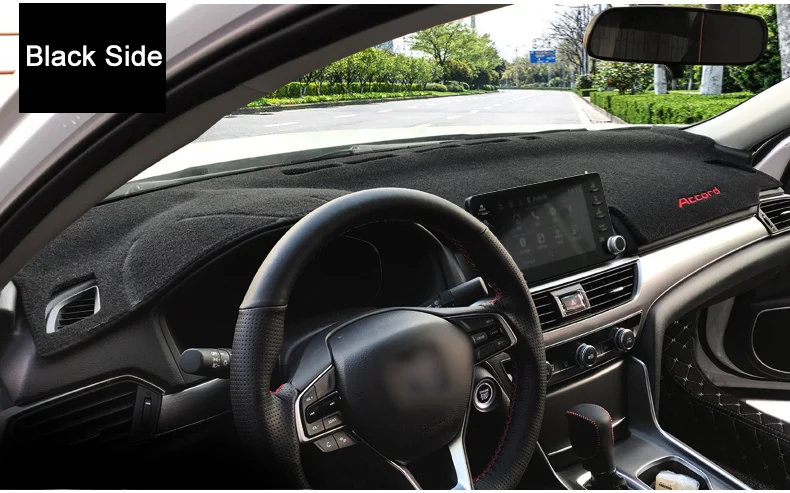 Чехол для приборной панели автомобиля Honda Accord 10th, коврик для приборной панели, коврик для приборной платформы, настольные ковры, накладка на подушку, защитные аксессуары