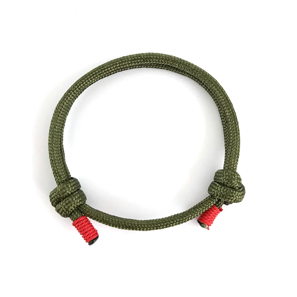 Паракорд плетеный браслет &quotМорской&quot для мужчин ручной работы темно-синяя