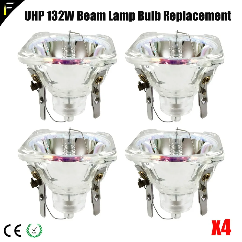 4 шт./лот компактная лампа накаливания с лучом UHP R2 132/2R 132 w Модель Сменные