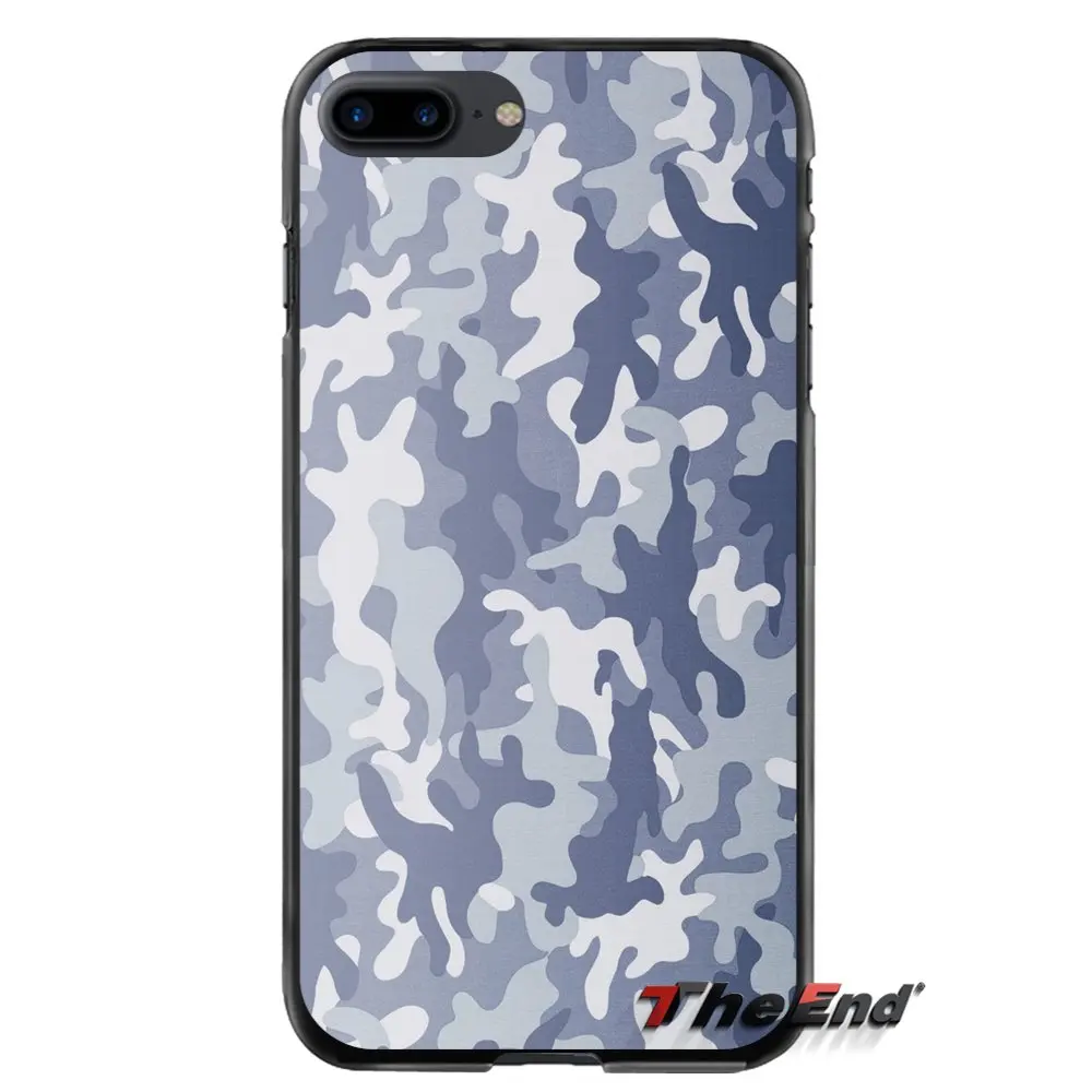 Для Apple iPhone 4 4S 5 5S 5C SE 6 S 7 8 Plus X iPod Touch камуфляж аксессуары телефон