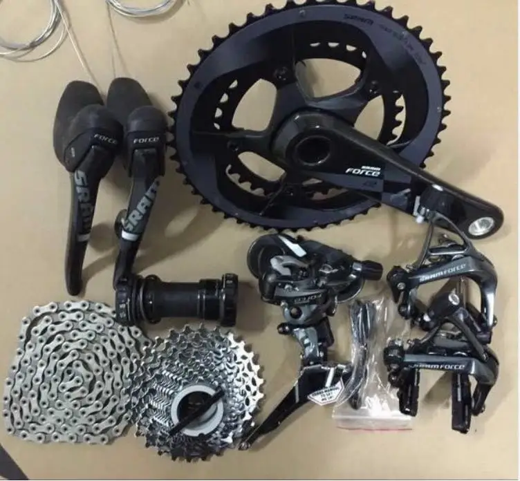 SRAM Force 22 Дорожный велосипед указано велосипеда Запчасти Скорость 170 мм 53/39 T 50/34 11-26