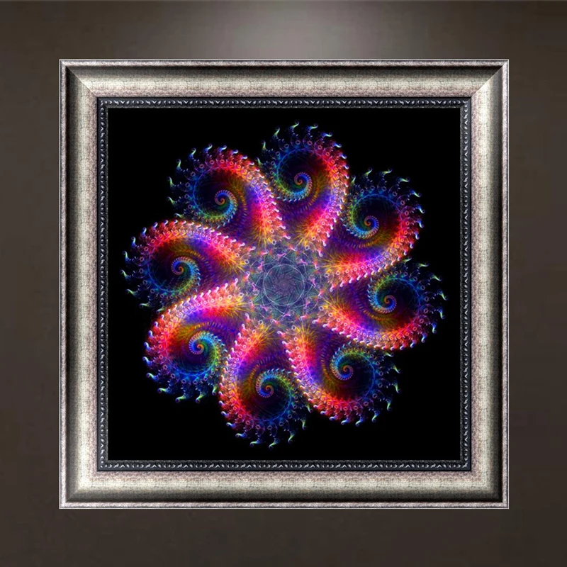 Diamond Painting Dream Flower Diy Bedroom Living Room Background Decorative Rhinestone Abstract Canvas Art Home Decor | Дом и сад