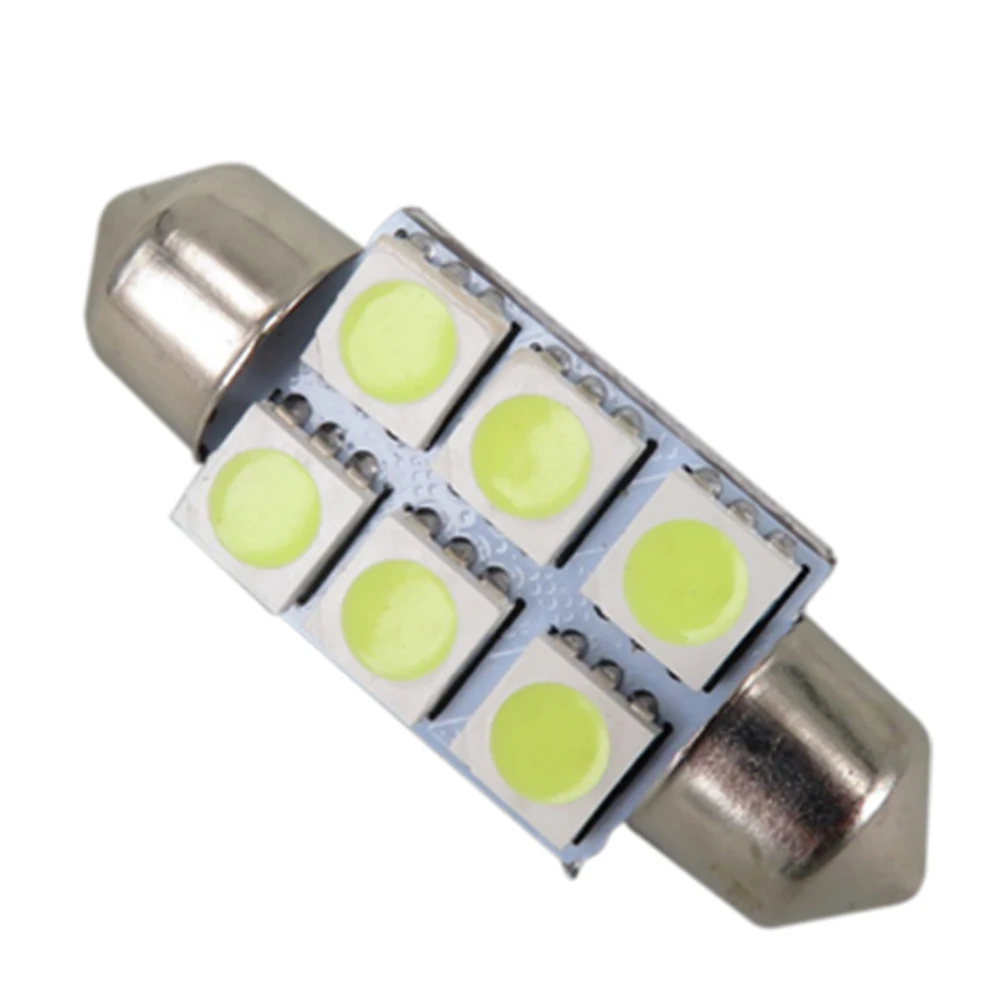 SEKINEW 2 шт. белая 36 мм гирлянда 5050 SMD СВЕТОДИОДНЫЙ LED C5W автомобильная светодиодная