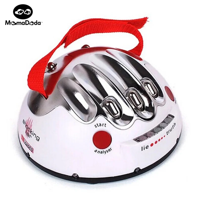 2016 забавная игрушка сердцебиение Полиграф шокер лжи Вечеринка Шутка Подарок