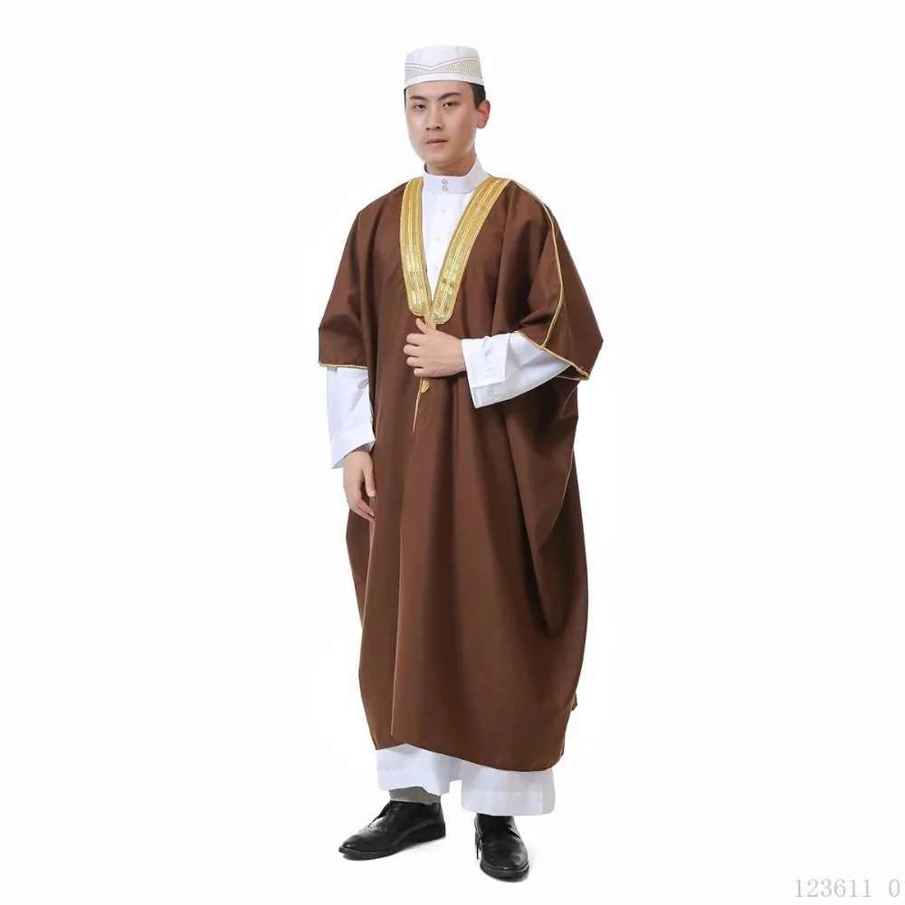 Мусульманская одежда мужские длинные рубашки jubba thobe (костюм для 60 100