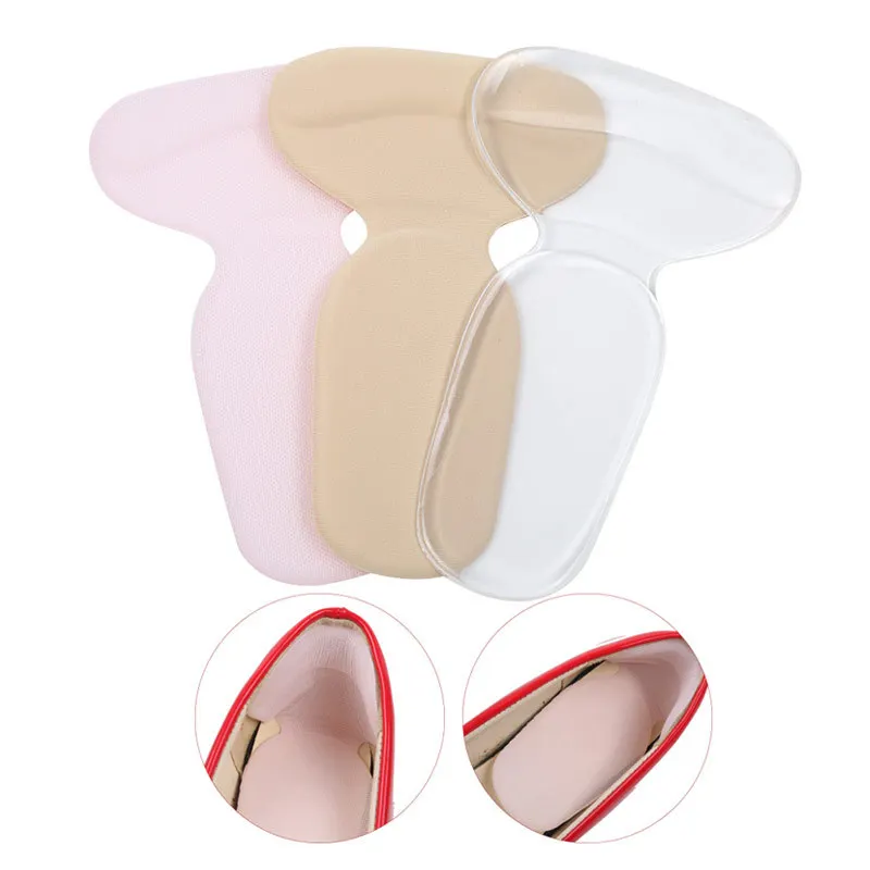 

30pairs Shoe Inserts Insole Protector Women Cushion Pad Soft T-Shape High Heel Grips Liner Arch Support Orthotic Random Color