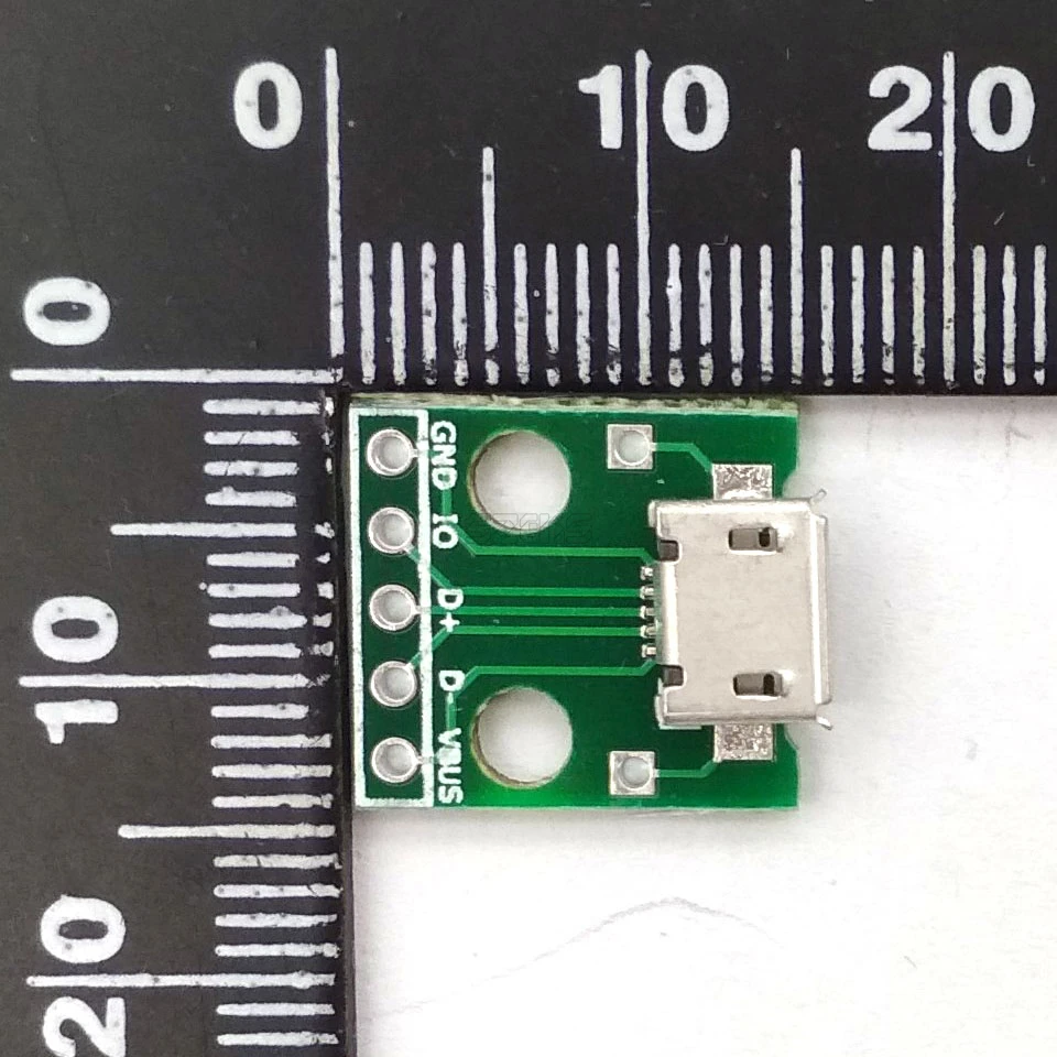5 шт. Micro USB поворотный Dip интерфейс сиденье в плата преобразователя питания |