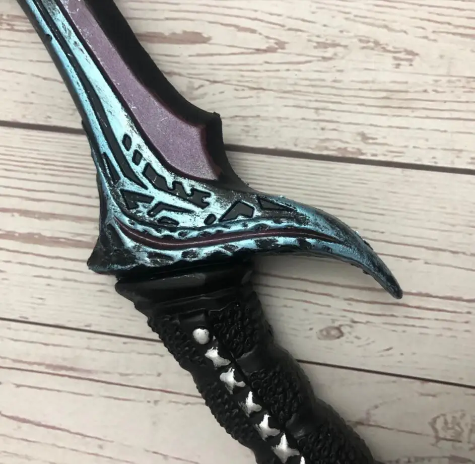 1:1 Косплей Wow Anti-Mage Scythe of Vyse оружие эльфа аниме ролевая игра Хэллоуин Cos подарок