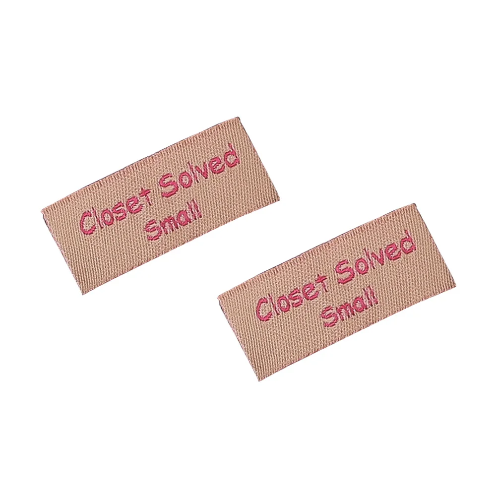 Индивидуальные этикетки для спортивной одежды на открытом воздухе шитья с