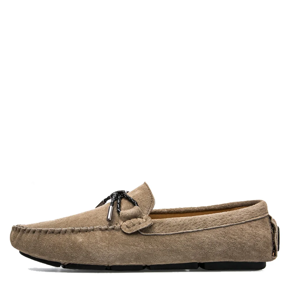 QFFAZ New Men Shoes Leather Mocassins Loafers Slip On Casual Oxford Dress Drop Shipping | Обувь