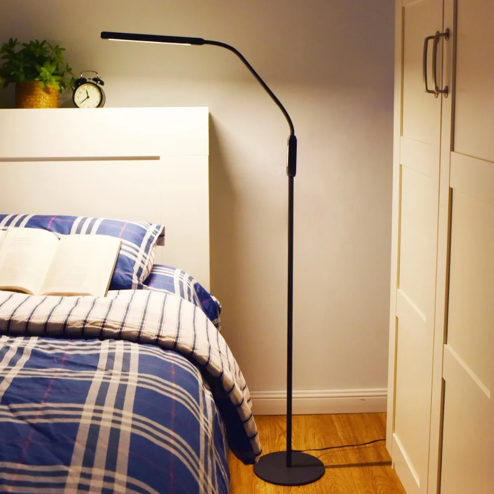 Напольная Светодиодная лампа в скандинавском стиле с защитой глаз современный