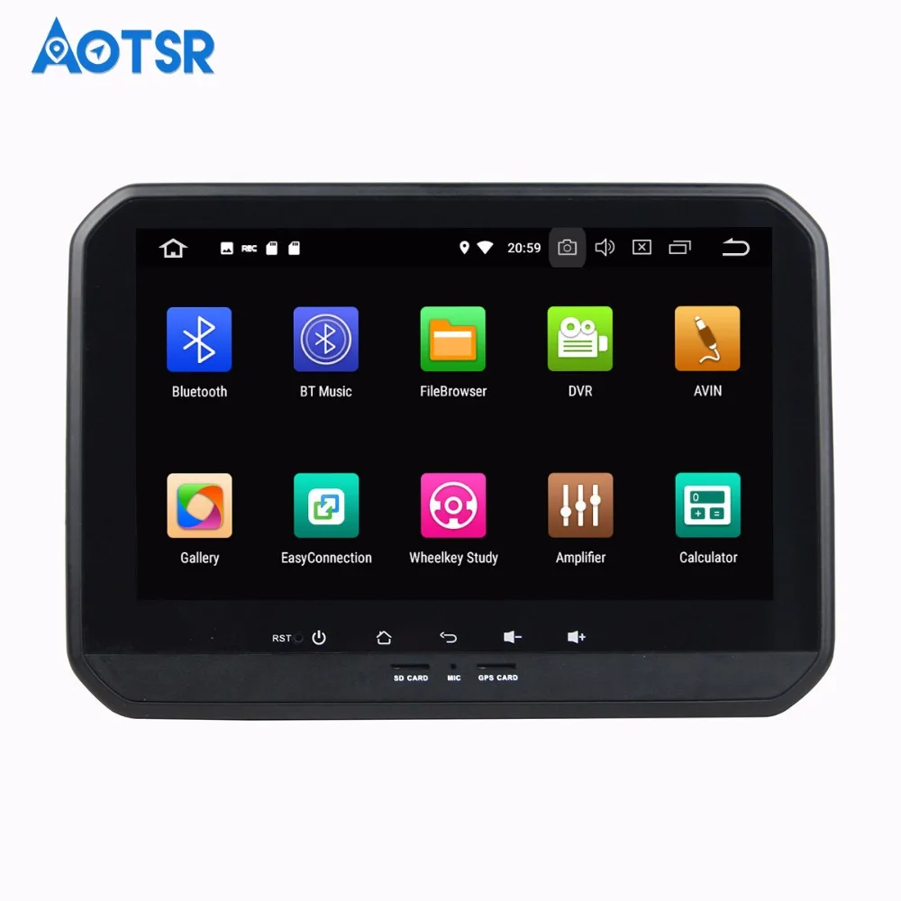 Автомобильный мультимедийный стерео радио аудио dvd плеер Android 8 0 GPS навигация для