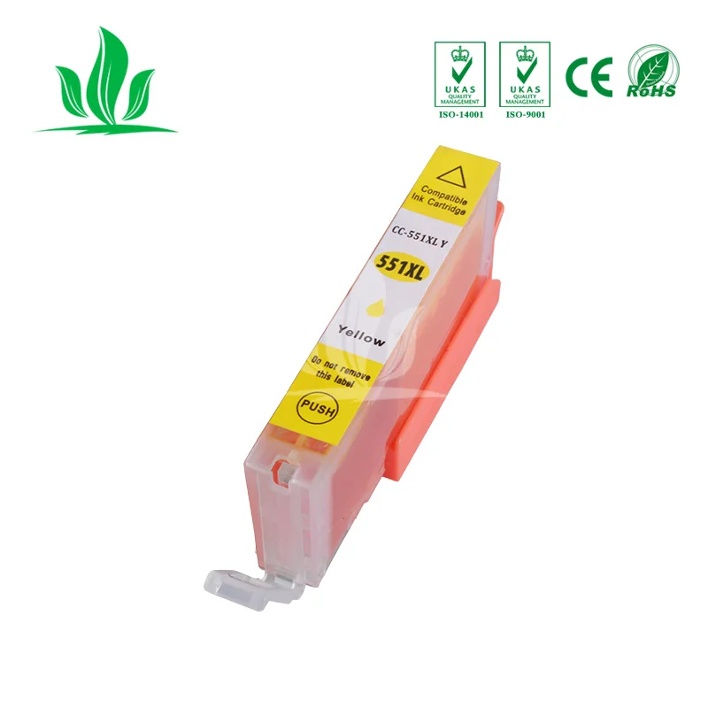 2 шт. 550XL 551XL картридж совместимый PGI550 CLI551 для Canon Pixma MP540 MP620 MP630 MP640 MP980 MP990 MX860 MX870