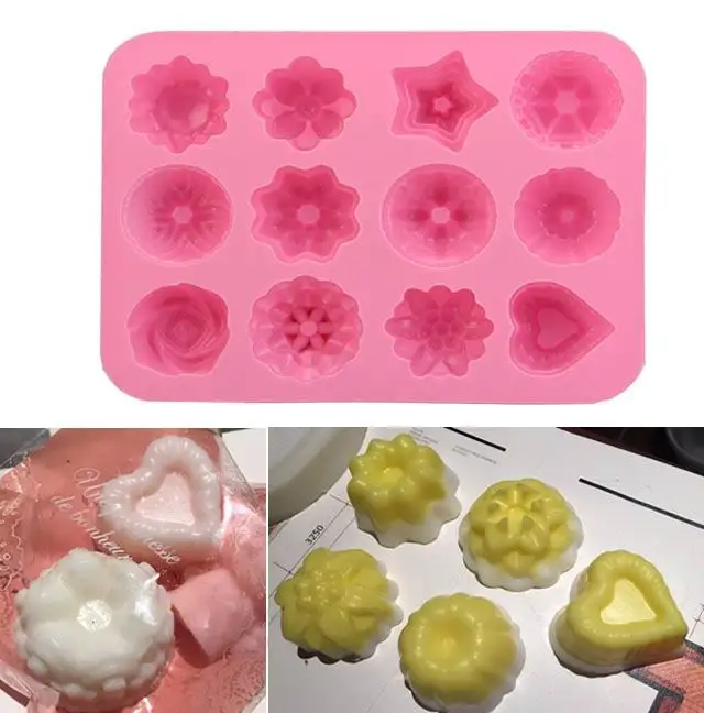 12 видов стилей силиконовая форма для торта цветок сделай сам украшение фонданта