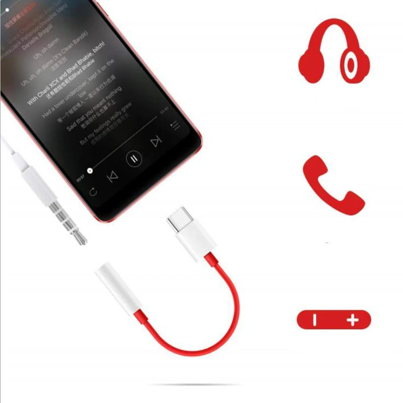 oneplus 6T 7 Pro usb type C до 3,5 мм разъем для наушников адаптер Aux аудио для one plus 7 1+ 6t usb-c музыкальный конвертер Кабель
