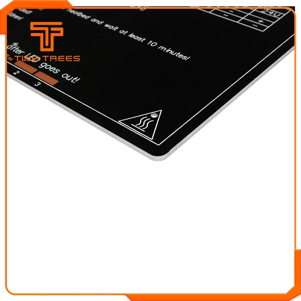 MK3 алюминиевый нагревательный стол 12 V/24 V PCB 250*250*3,0 мм части для принтера Reprap Мендель Горячие очаг 3D радиатор часть 3 мм алюминиевая пластина