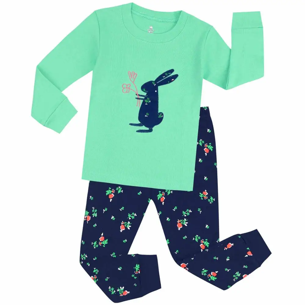 H28 TINOLULING/Пижама с единорогом для девочек; vetement enfant fille; детские пижамы для малышей; пижамы для мальчиков; пижамы; одежда для сна - Цвет: H28