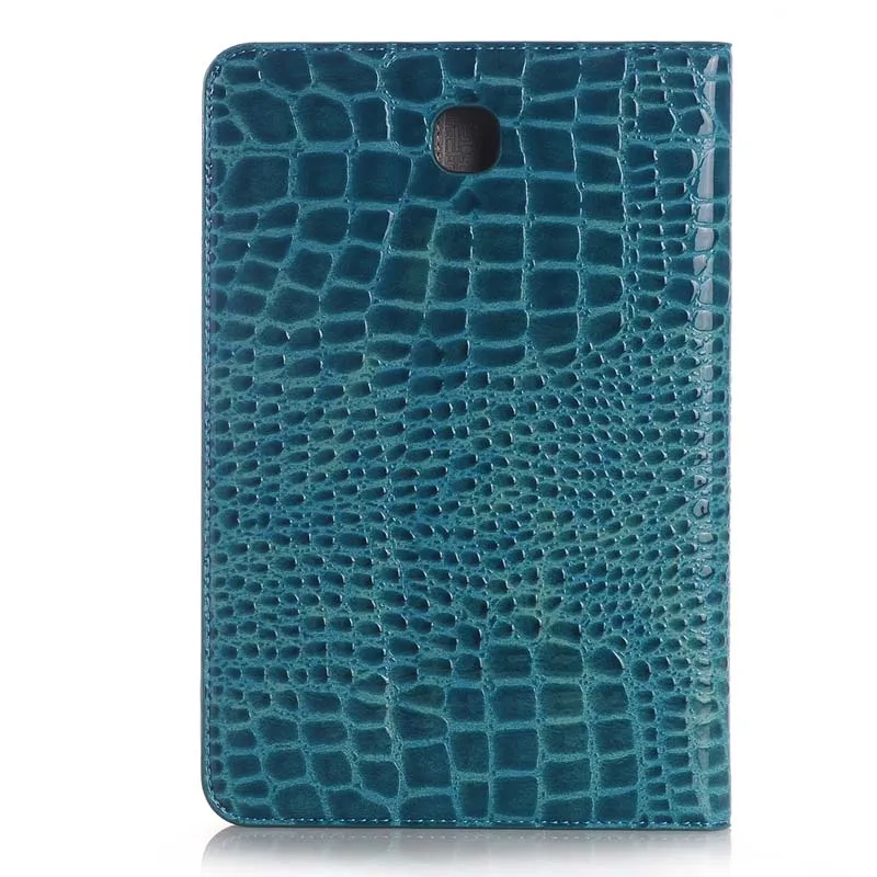 Умный чехол-книжка из искусственной кожи с крокодиловым магнитом и слотами для