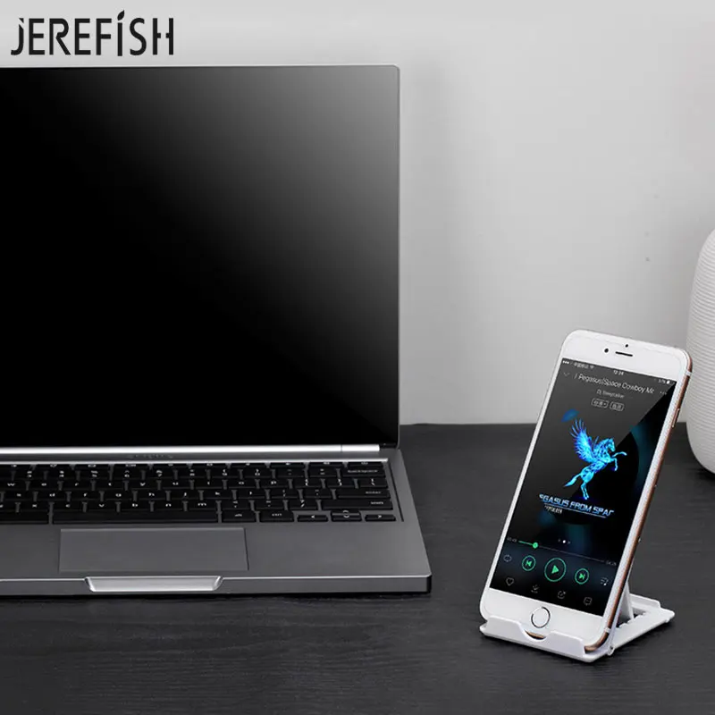 Пластиковая регулируемая настольная подставка JEREFISH для телефона держатель iPhone 6s