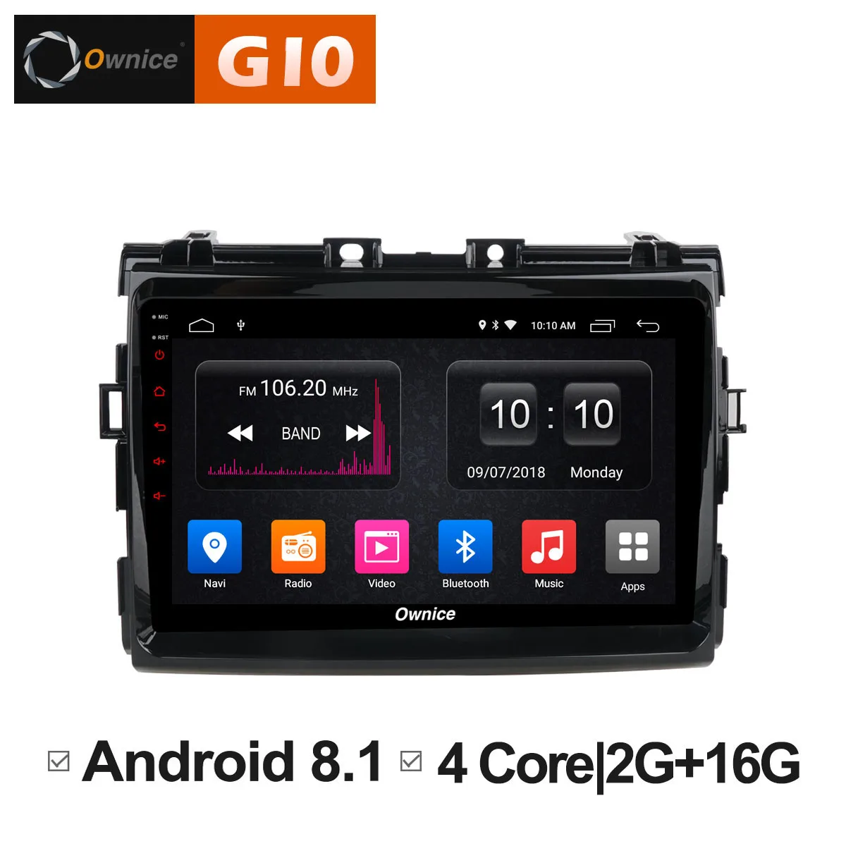 Ownice C500 + G10 9 &quotOcta 8 Core 2 г 32 Android 1 для Toyota PREVIA 2006-2012 dvd-плеер автомобиля радио gps