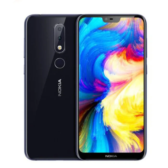 Nokia X6 2018 64 ГБ ROM 4G RAM 3060 мА/ч 16.0MP 3 камеры двух сим карт c операционной системой