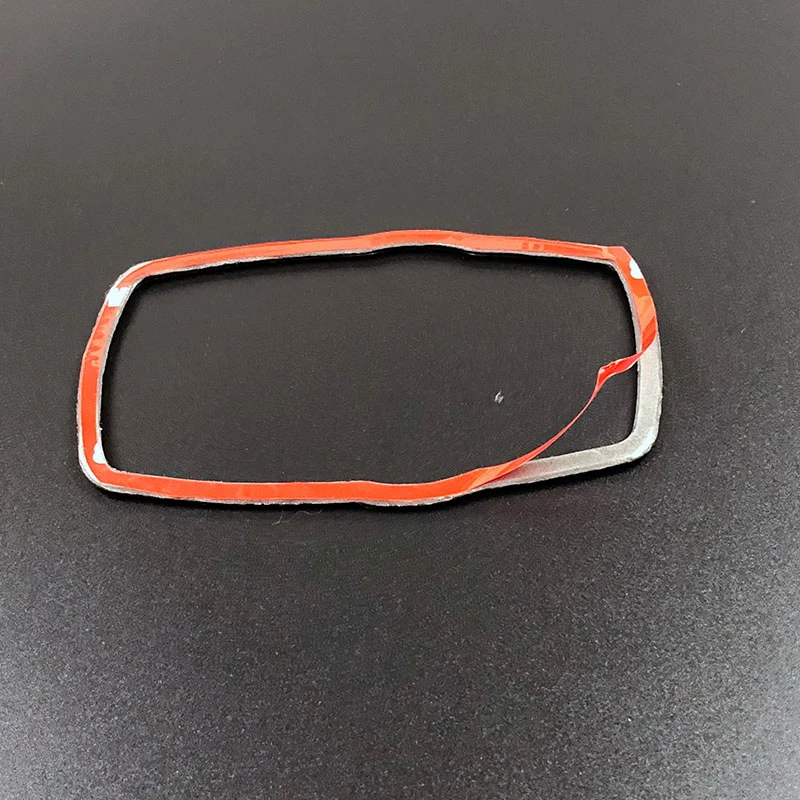 Автомобильная наклейка на ручку переключателя OVERE из углеродного волокна для BMW