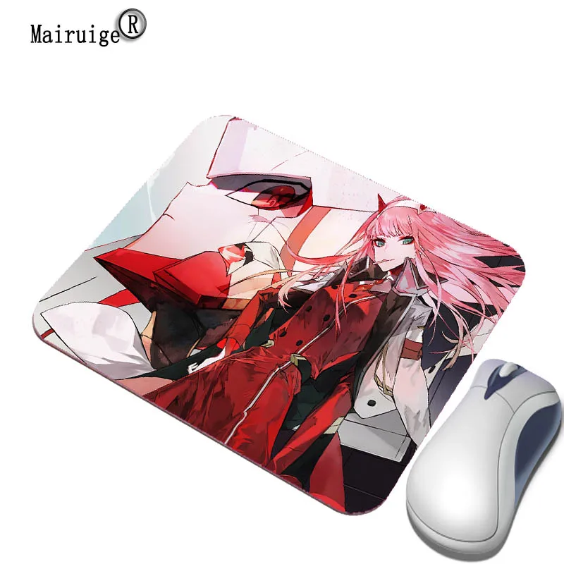 Mairuige darling в franxx Аниме Коврик для мыши сексуальный Принт с изображением девочки