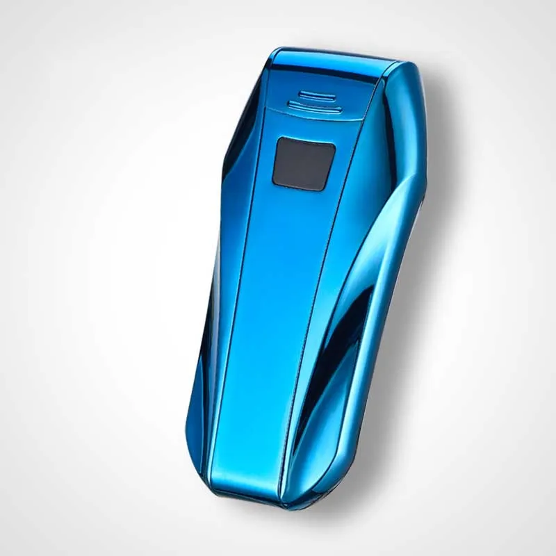 2019 металлическая Сенсорная Электронная USB-зажигалка с двойным пламенем и