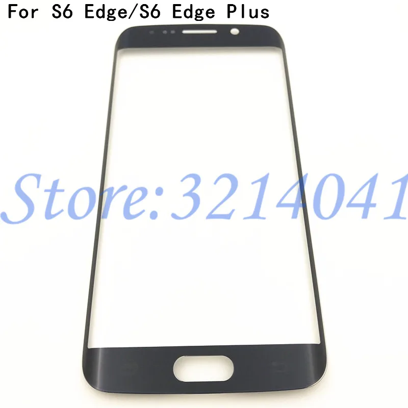 Front Glass Lens Touch For Samsung Galaxy S6 Edge G925F G925A And Plus G928 G928F Outer Screen Digitizer Sensor | Мобильные телефоны