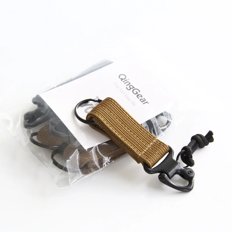 4 шт./лот нейлоновая вешалка для рюкзака с застежкой карабином|gear gear|gears gears gearsgear kit