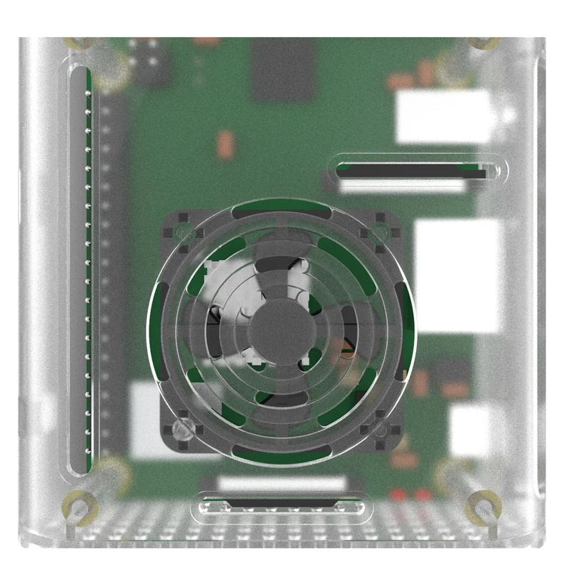 Защитный чехол для Raspberry Pi 3 с алюминиевым радиатором+ охлаждающий вентилятор+ гибкий кабель для камеры для Raspberry Pi 3 Model B