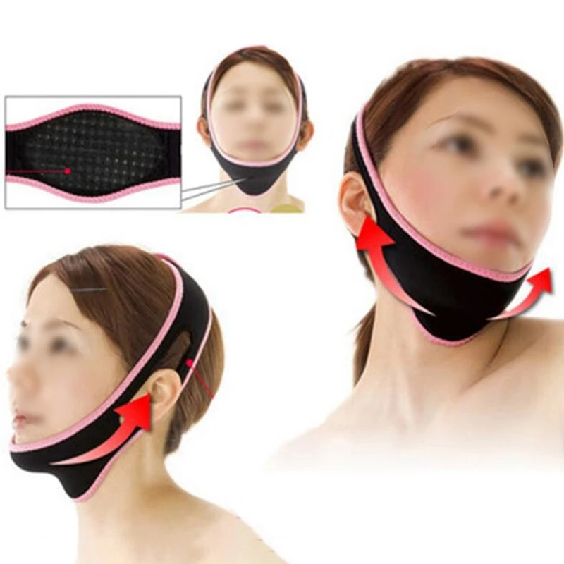 Мощное устройство для подтяжки лица 3D Тонкие повязки коррекция сна маска