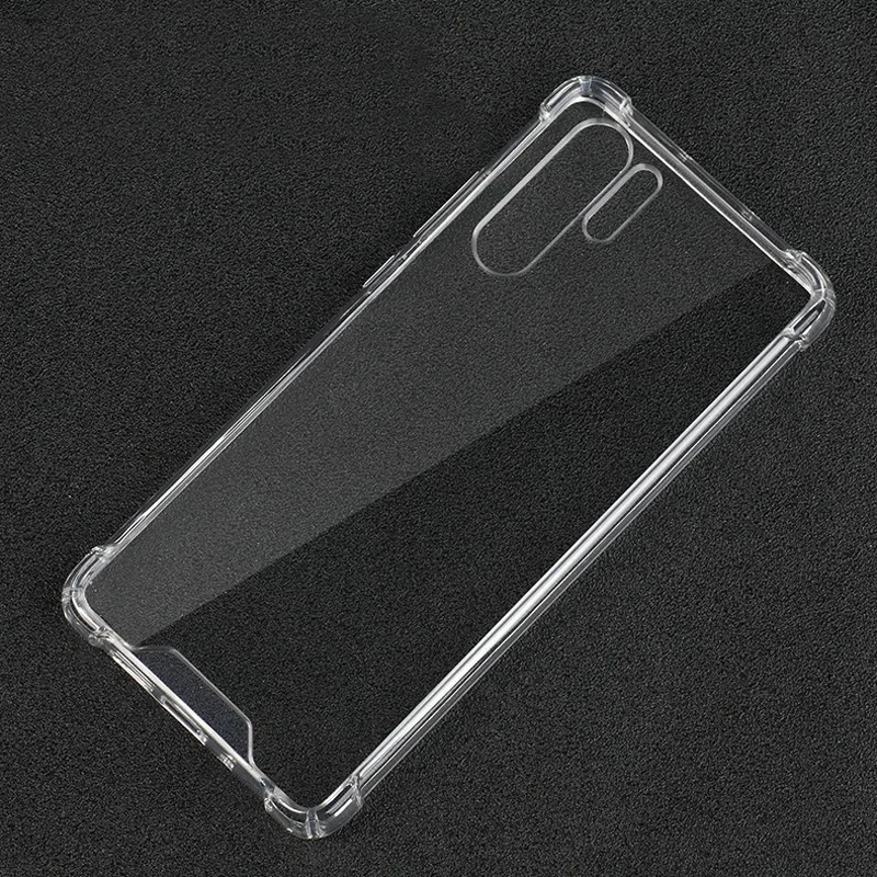 50pcs/lot.Shockproof Clear Transparent PC Back TPU Bumper Scratch Protection Case Cover for HUAWEI P30/HUAWEI P30 PRO | Мобильные