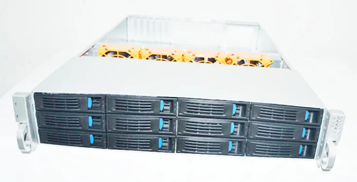 

2U 12 Hard Disk Bit Hot Swap Storage Server Storage Case Monitor Storage HD KTV Storage Case