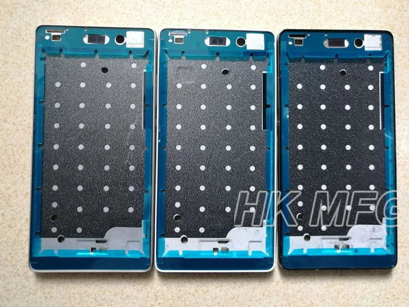 XCHMFG рамка для ЖК экрана P8 Lite передний корпус пластина Средняя Черный Белый