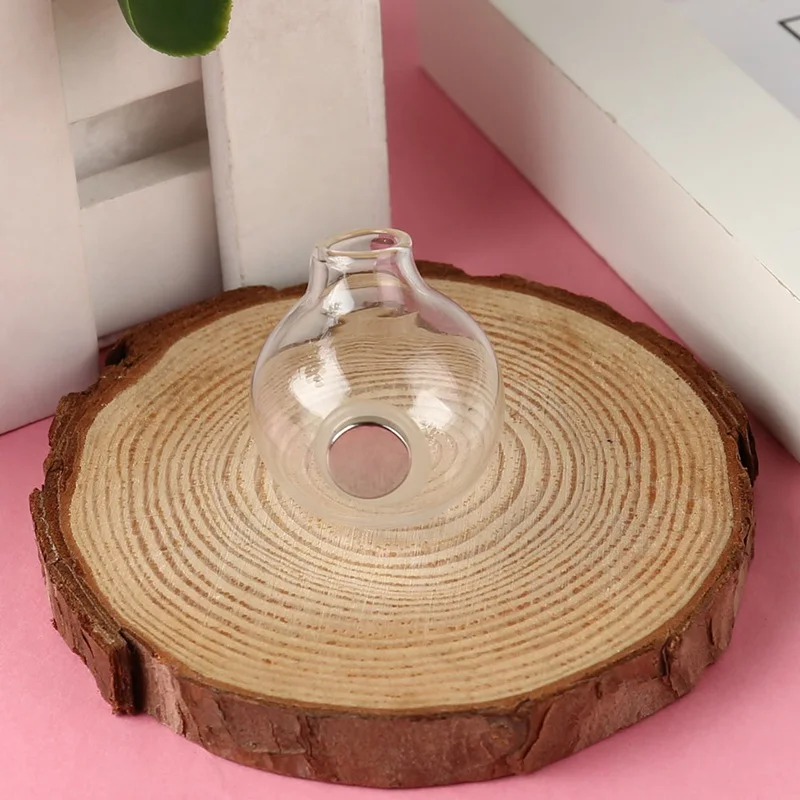 1 шт. мини керамическая ваза магнит на холодильник DIY фарфоровая ваза магнит на холодильник стикер сообщений Зеленый завод на кухне подарок